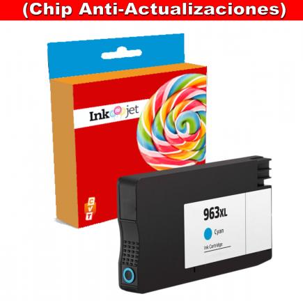 Compatible HP 963XL Cyan (Chip Anti-Actualizaciones) (No funciona en impresoras que acaban en E) Cartucho de Tinta