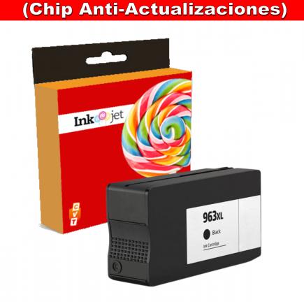 Compatible HP 963XL Negro (Chip Anti-Actualizaciones) (No funciona en impresoras que acaban en E) Cartucho de Tinta
