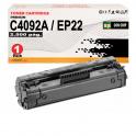 Compatible HP C4092A / 92A Negro Cartucho de Toner para Hp LaserJet 1100, 3200