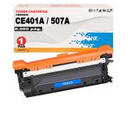 Compatible HP CE401A / 507A Cyan Toner para HP Laserjet Enterprise 500 Color M551 M575 M570