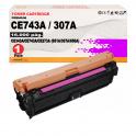 Compatible HP CE743A / 307A Magenta Toner para HP Color LaserJet CP5220, CP5225, Color LaserJet Professional CP5225
