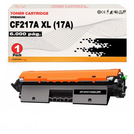 Compatible HP CF217A XXL / 17A Toner Alta Capacidad / Jumbo para Hp LaserJet Pro M102, M130, M132