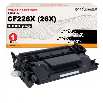 Compatible HP CF226X / 26X Negro Toner para HP LaserJet Pro M402, MFP M426