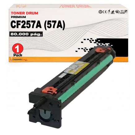 Compatible HP CF257A Negro Tambor de Imagen 57A (Drum) para HP M436nda, M436n, M433A, MFP, M437n, 437dn, 437nda, 439n, 439dn, MFPM, M42525n, 42525dn, M42523n, 42523d, MFP, 438n, M442dn, M443nda