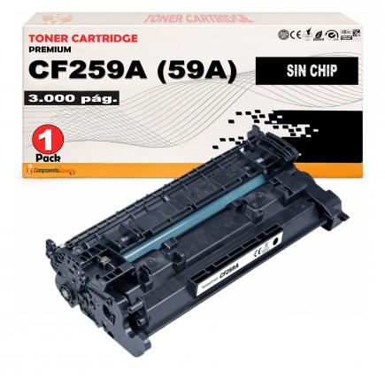 Compatible HP CF259A / 59A (Sin Chip) Toner para HP LaserJet Pro M304, M404, MFP M428