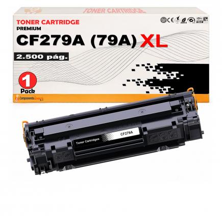 Compatible HP CF279A XL / 79A Toner Alta Capacidad para HP LaserJet Pro M12 , M26
