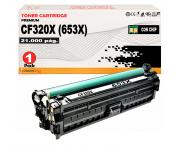 Compatible HP CF320X / 653X Negro Cartucho de Toner para HP Color LaserJet Enterprise MFP M680DN M680F M680Z