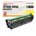 Compatible HP CF322A / 653A Amarillo Cartucho de Toner para HP Color LaserJet Enterprise MFP M680DN M680F M680Z
