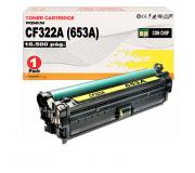 Compatible HP CF322A / 653A Amarillo Cartucho de Toner para HP Color LaserJet Enterprise MFP M680DN M680F M680Z