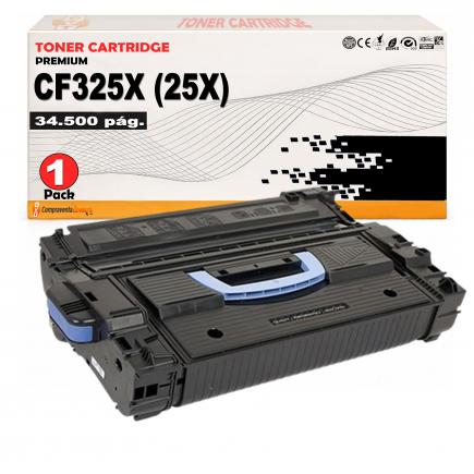 Compatible HP CF325X / 25X Negro Toner para LaserJet Enterprise Flow M830z, M806dn, M806x Plus