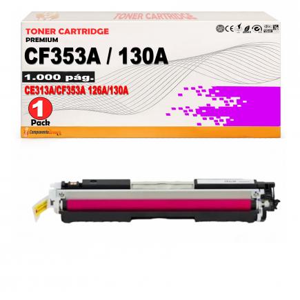 Compatible HP CF353A / 130A Magenta Toner para Hp Color LaserJet Pro MFP M176, M177