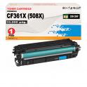 Compatible HP CF361X / 508X Cyan Cartucho de Toner para HP Color LaserJet Enterprise M552dn M553dn M553n M553x M577c M577dn M577f