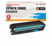 Compatible HP CF361X / 508X Cyan Cartucho de Toner para HP Color LaserJet Enterprise M552dn M553dn M553n M553x M577c M577dn M577f