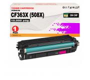 Compatible HP CF363X / 508X Magenta Cartucho de Toner para HP Color LaserJet Enterprise M552dn M553dn M553n M553x M577c M577dn M577f