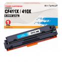 Compatible HP CF411X / 410X Cyan Toner para HP Color Laserjet Pro MFP M377, M477, M452
