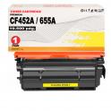 Compatible HP CF452A / 655A Amarillo Toner para Hp Color LaserJet Enterprise MFP M681, M682, M652, M653