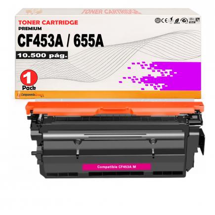 Compatible HP CF453A / 655A Magenta Toner para Hp Color LaserJet Enterprise MFP M681, M682, M652, M653