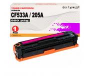 Compatible HP CF533A / 205A Magenta Toner para HP Color LaserJet Pro M154, MFP M180, MFP M181