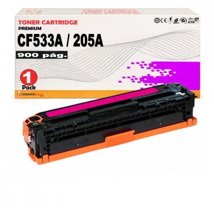 Compatible HP CF533A / 205A Magenta Toner para HP Color LaserJet Pro M154, MFP M180, MFP M181