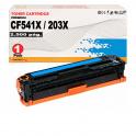 Compatible HP CF541X / CF541A Cyan Toner 203X / 203A para HP Color LaserJet Pro M254, M280, M281