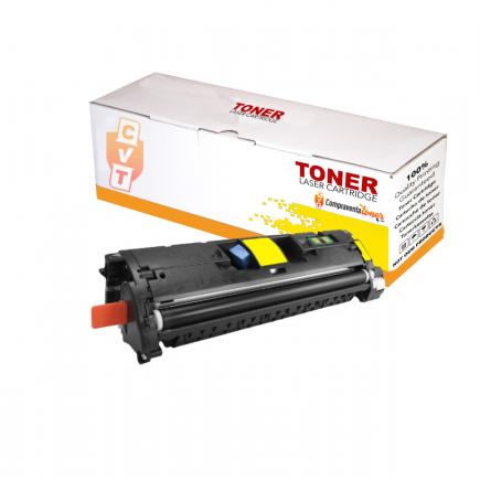 Compatible HP Q3962A / C9702A Amarillo Cartucho de Toner 122A / 121A