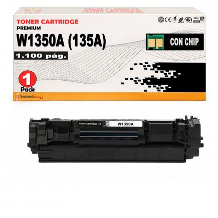 Compatible HP W1350A (CON CHIP - NO usar en HP+ y en impresoras que acaban en E) Cartucho de Toner 135A para HP LaserJet M209 / MFP M234