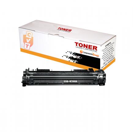 Compatible HP W2000A / 658A Negro Cartucho de Toner para HP Color LaserJet Enterprise M751