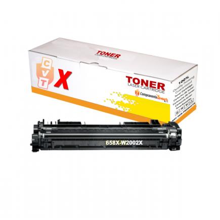 Compatible HP W2002X / 658X Amarillo Cartucho de Toner para HP Color LaserJet Enterprise M751