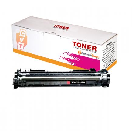 Compatible HP W2013X / 659X Magenta Cartucho de Toner para HP Color Laserjet Enterprise M856dn M856x MFP M776dn MFP Flow M776zs M776x M776z