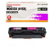 Compatible HP W2033X Magenta Toner 415X / 415A (CON CHIP) para HP Color LaserJet Pro MFP M454, M479