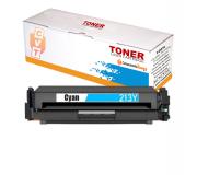 Compatible HP W2131Y / 213Y Cyan Cartucho de Toner para HP Color LaserJet Enterprise 5700 6700 6701 MFP 5800 6800