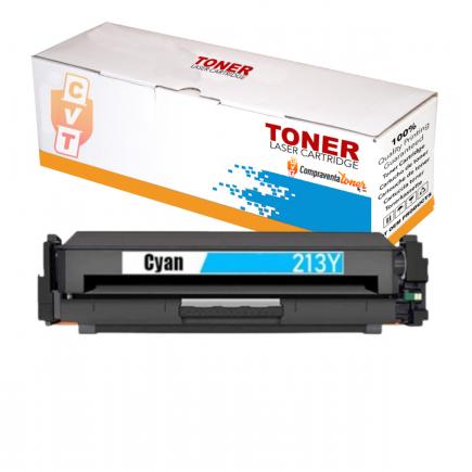 Compatible HP W2131Y / 213Y Cyan Cartucho de Toner para HP Color LaserJet Enterprise 5700 6700 6701 MFP 5800 6800
