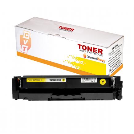 Compatible HP W2192X / 219X Amarillo Cartucho de Toner para HP Color LaserJet Pro 3202 / MFP 3302