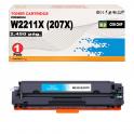 Compatible HP W2211X / 207X (CON CHIP) Toner Cyan para HP Color LaserJet Pro M255, M282, M283