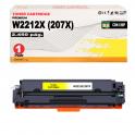 Compatible HP W2212X / 207X (CON CHIP) Toner Amarillo para HP Color LaserJet Pro M255, M282, M283