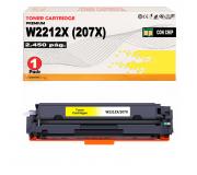 Compatible HP W2212X / 207X (CON CHIP) Toner Amarillo para HP Color LaserJet Pro M255, M282, M283