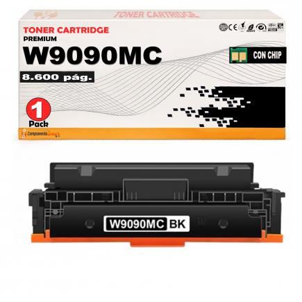 Compatible HP W9090MC Cartucho de Toner Negro para HP Color LaserJet Managed E45028dn / MFP E47528f