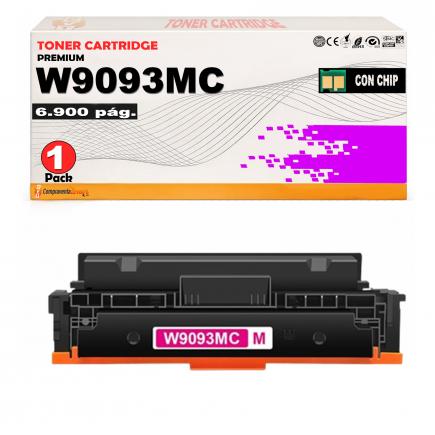 Compatible HP W9093MC Cartucho de Toner Magenta para HP Color LaserJet Managed E45028dn / MFP E47528f