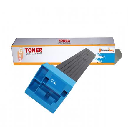 Compatible Konica Minolta Bizhub C451 / C550 / C650 / TN-611C Cyan A070450 TN611 Toner