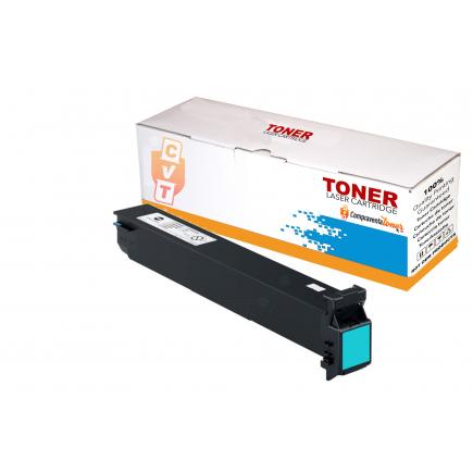 Compatible Konica Minolta Bizhub C654 / C754 / TN-711C Cyan A3VU450 TN711 Toner