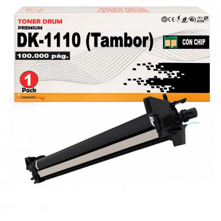 Compatible Kyocera TK1115 / TK1125 / DK1110 / DK-1110 Tambor de Imagen (Drum) 302M293010 / 302M293011 / 302M293012