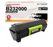 Compatible Lexmark B2338 / B2442 / B2546 / B2650 / MB2338 / MB2442 / MB2546 / MB2650 Negro (3k) Cartucho de Toner - B232000