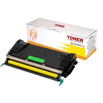 Compatible Lexmark C522 / C524 / C532 / C534 C5220YS Amarillo Cartucho de Toner