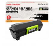 Compatible Lexmark MS321 / MS421 / MS521 / MS621 / MS622 / MX321 / MX421 / MX521 / MX522 / MX622 Cartucho de Toner 56F2H00 / 56F2H0E