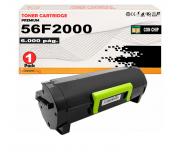 Compatible Lexmark MS321 / MS421 / MS521 / MS621 / MS622 / MX321 / MX421 / MX521 / MX522 / MX622 Negro Cartucho de Toner 56F2000