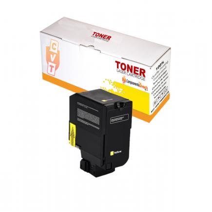 Compatible Lexmark XC4140 de / XC4150 de Amarillo Cartucho de Toner 24B6719