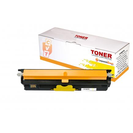 Compatible OKI C110 / C130 / MC160 Amarillo Cartucho de Toner 44250721