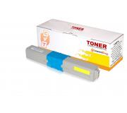 Compatible Oki C301 / C321 / MC342DN Amarillo Cartucho de Toner 44973533