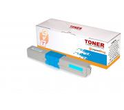 Compatible Oki C301 / C321 Cyan Cartucho de Toner 44973535