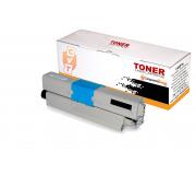 Compatible Oki C301 / C321 Negro Cartucho de Toner 44973536